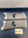 12-18 BMW F30 3-SERIES SET OF 2 CENTER B PILLAR TRIM COVER GRAY 7220998 7220997