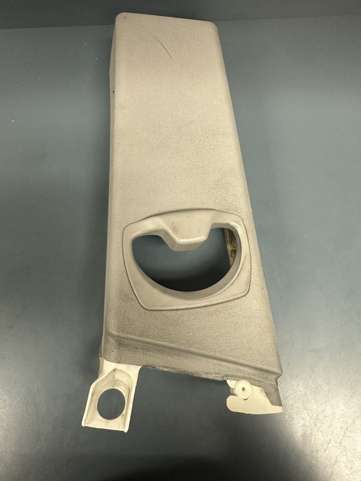 BMW E92 OEM LEFT DRIVER SIDE B PILLAR MIDDLE COVER TRIM PANEL GREY 7117469