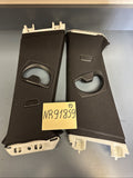 BMW 2012-2018 F30 F31 CENTER LEFT & RIGHT SIDE B PILLAR BLACK SET OEM