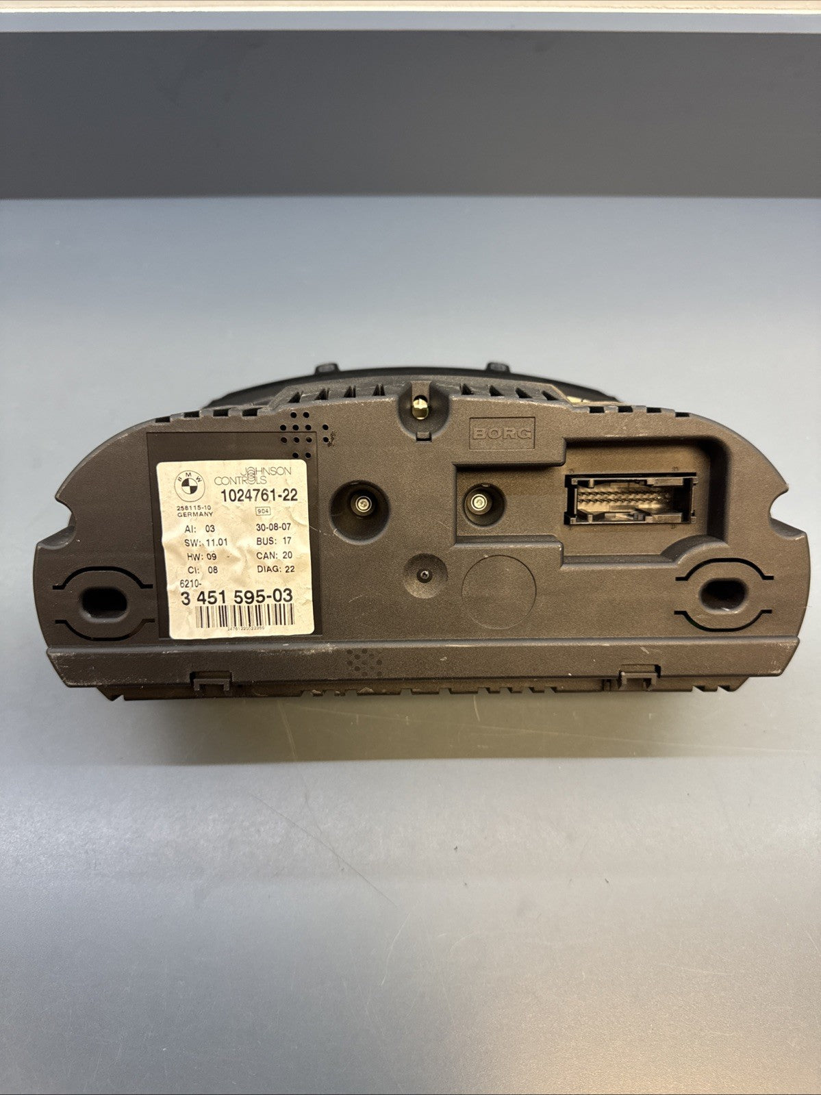 2007-2010 BMW X3 3.0L - Instrument Cluster / Speedometer 3451595