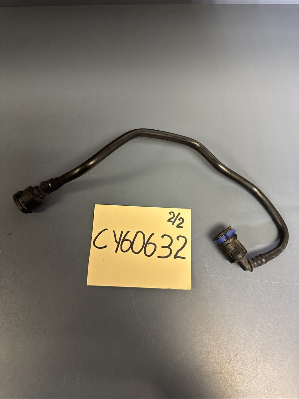 09-12 BMW F01 750i Engine Coolant Coolant Hose Line Tube Pipe Unit 7575434 OEM