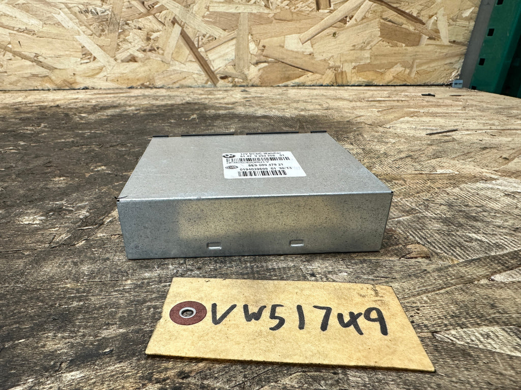 BMW 06-16 E81 E90 E84 1 3 SERIES X1 DC VOLTAGE CONVERTER CONTROL MODULE 9253208