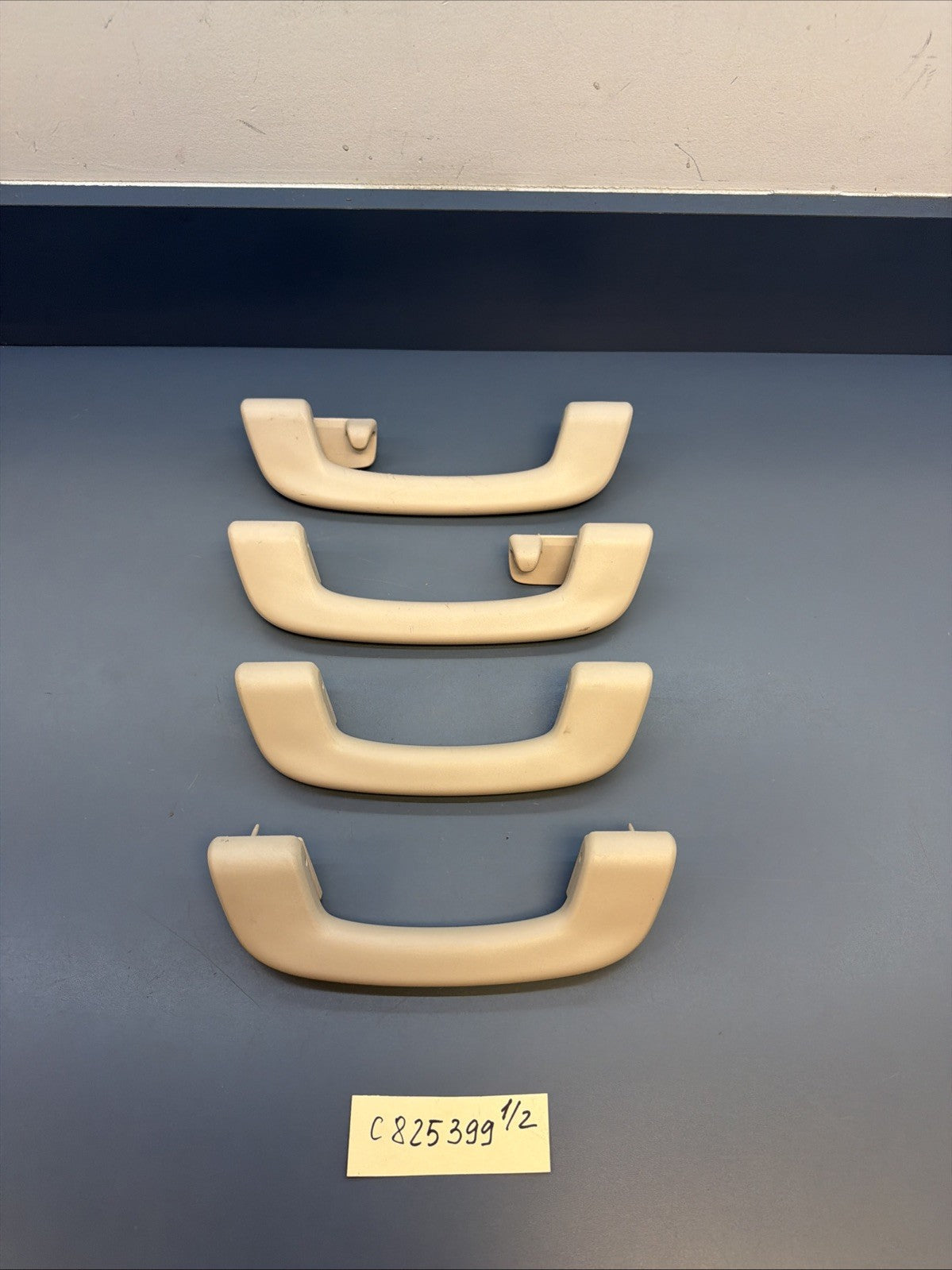 2011-2016 BMW 535I 550I F10 ROOF GRAB HANDLE SET OF 4 TAN BEIGE OEM 9171224