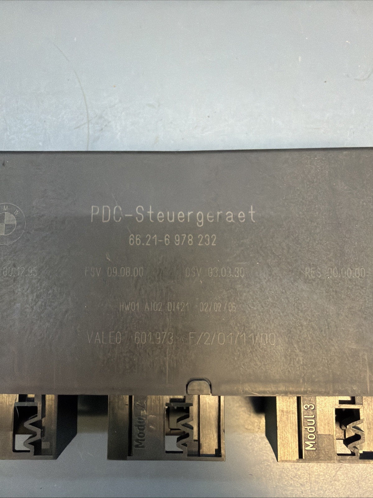 02-14 BMW 745I 750I 650I PDC PARKING DISTANCE CONTROL MODULE 6978232 OEM