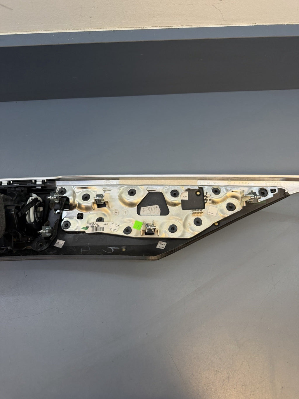 BMW 2011-2019 F30 F32 3 4 SERIES RIGHT DASH VENT TRIM WALNUT+SILVER 9231229