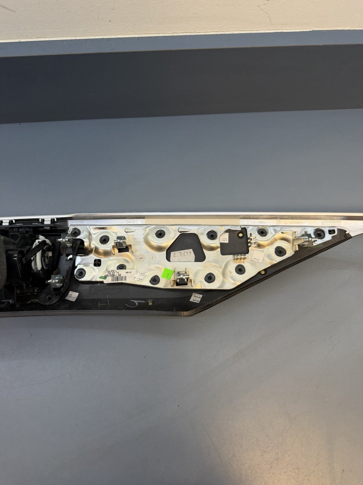 BMW 2011-2019 F30 F32 3 4 SERIES RIGHT DASH VENT TRIM WALNUT+SILVER 9231229