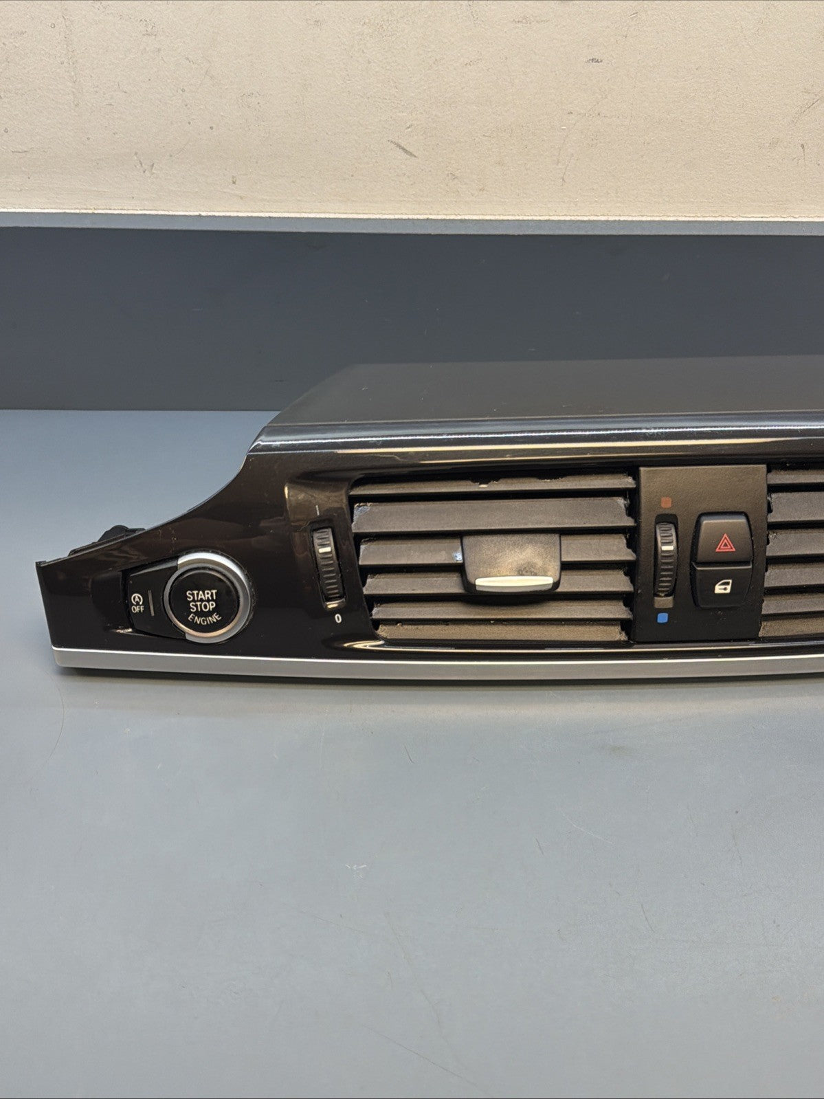 2011-2017 BMW X3 F25 Center Dash Air Vent Engine Start Stop Button OEM 9184742