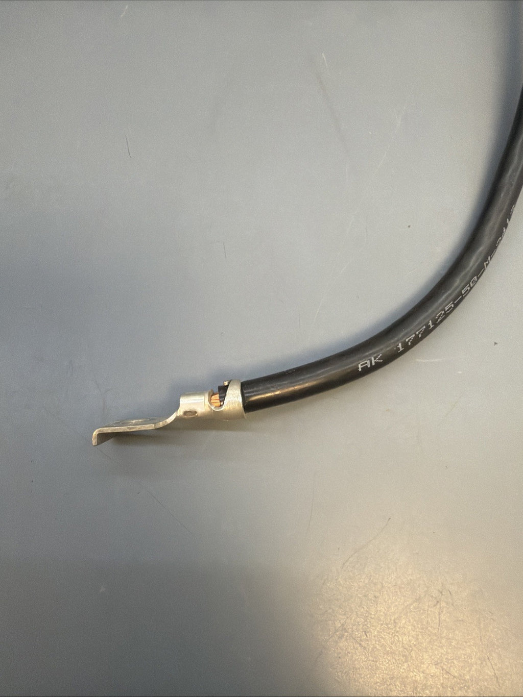 12-15 BMW E84 X1 IBS Negative Battery Ground Cable Terminal Harness OEM 7618677