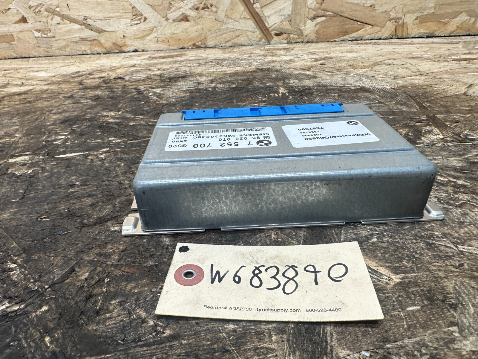 BMW 98-06 E46 E83 E53 3 SERIES X3 X5 TRANSMISSION CONTROL UNIT TCU OEM 7552700