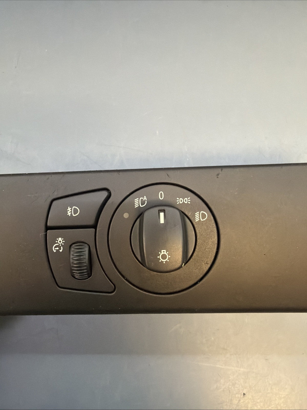 2004-2010 BMW E60 5 Series Headlight Fog Light Control Switch Black 6953729 OEM