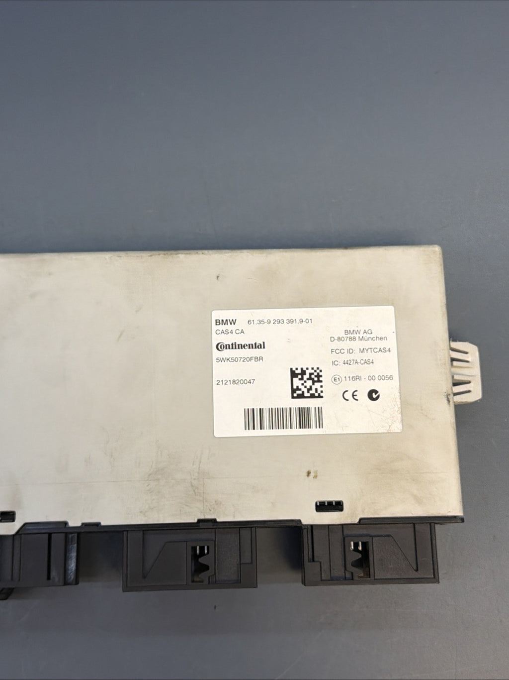 BMW F-Series CAS4 Control Module ECU PN 9293391