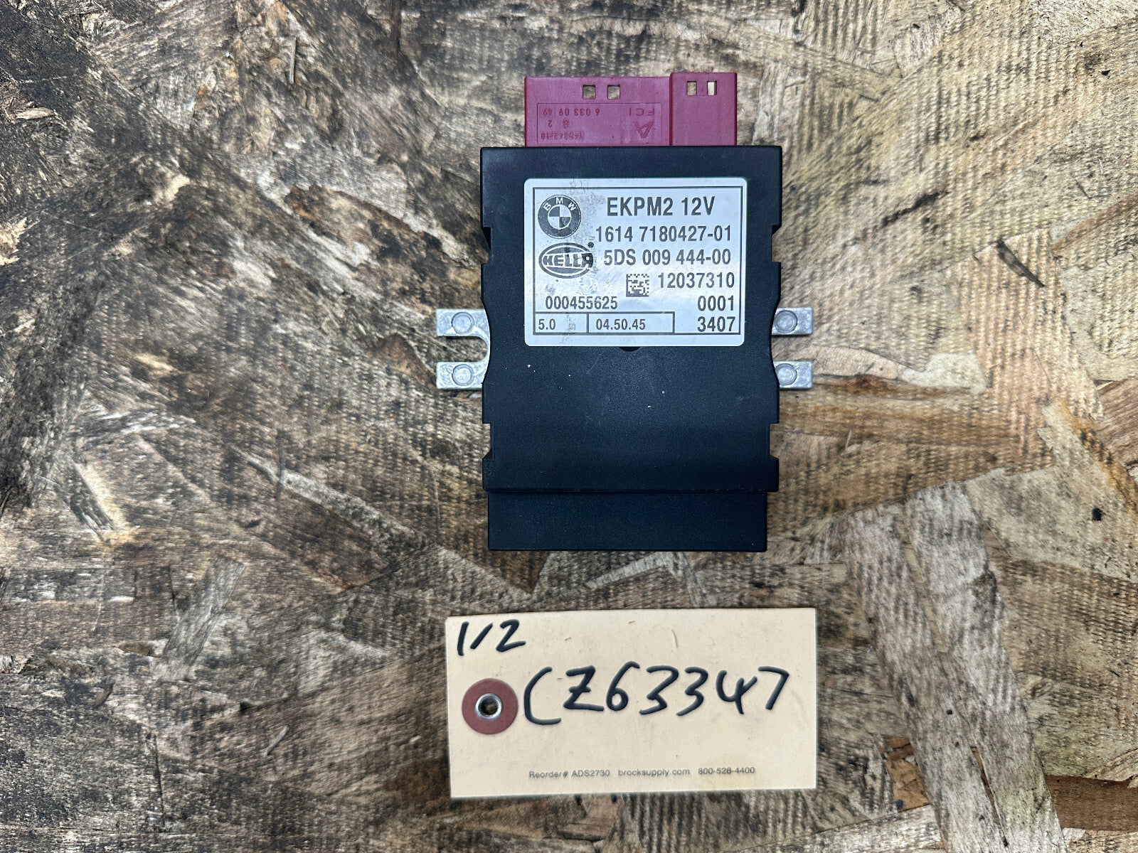 BMW 08-10 525i 528Xi 530i 535i E60 FUEL PUMP CONTROL MODULE OEM 7180427