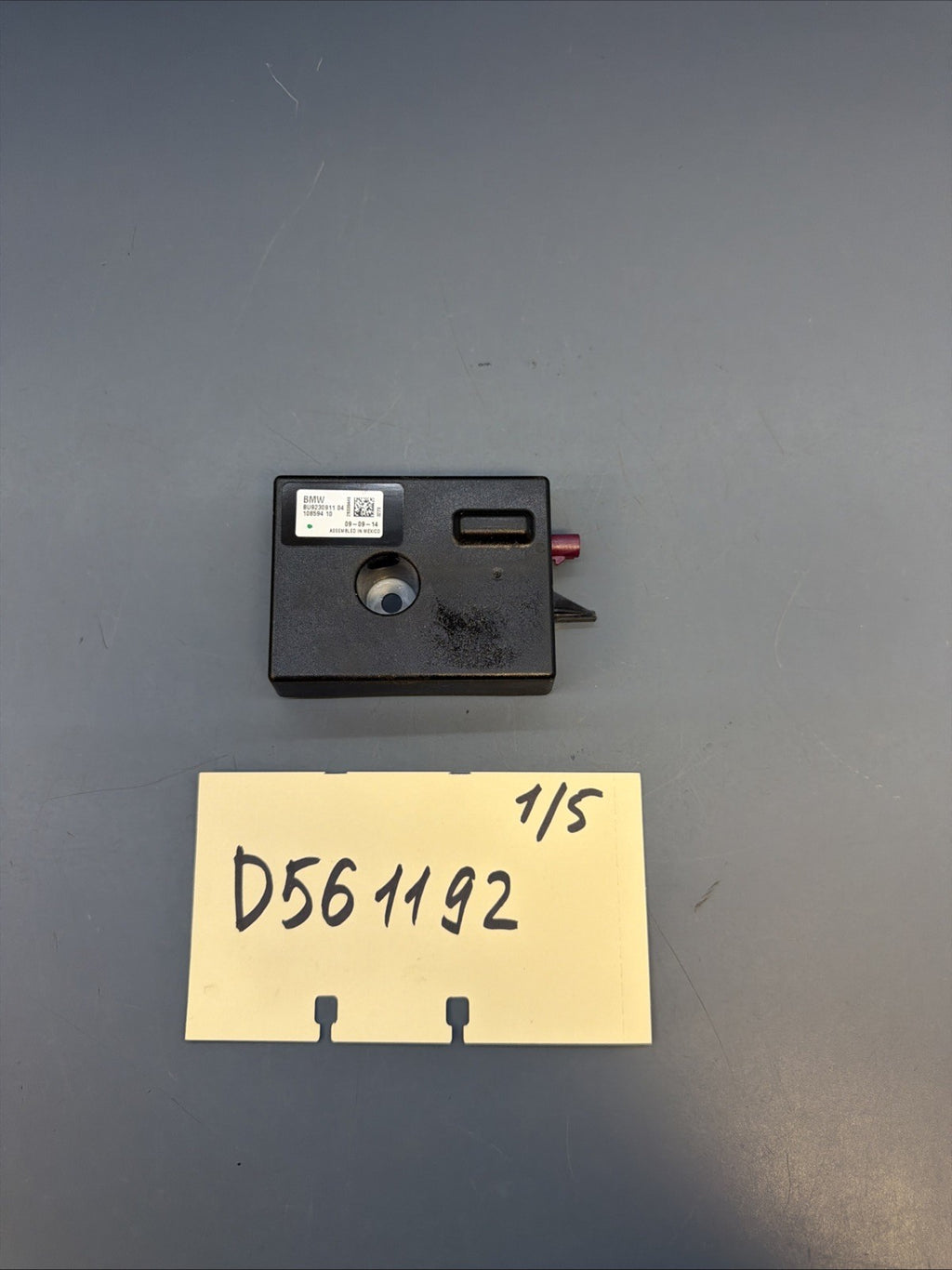 12-16 BMW SERIES 3 328i F30 RADIO BACK UP ANTENNA CONTROL MODULE UNIT 9230911