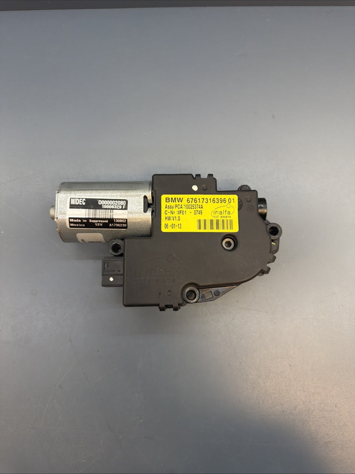 2011-2018 BMW X1 X3 X4 X5 Panoramic Sunroof Drive Motor 7316396 OEM