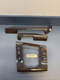 98-06 Bmw E46 3 Series Dash Center Console Wood Trim SET OF 3 DASH 7052062