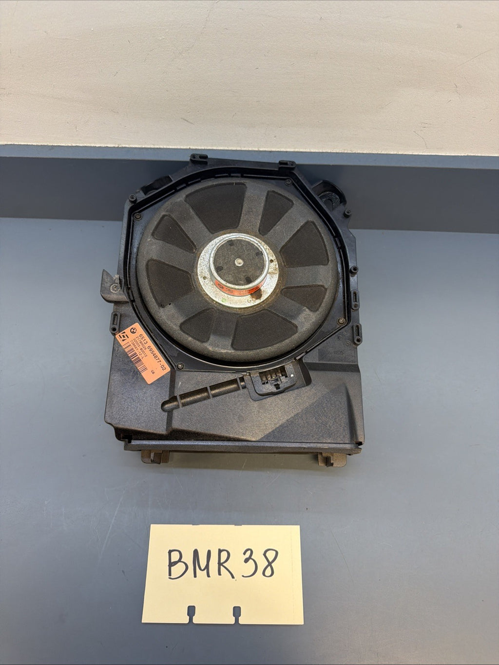 06-13 BWM E90 E92 L7 Harman Kardon Logic 7 Subwoofer Bass Speaker 6954877 OEM
