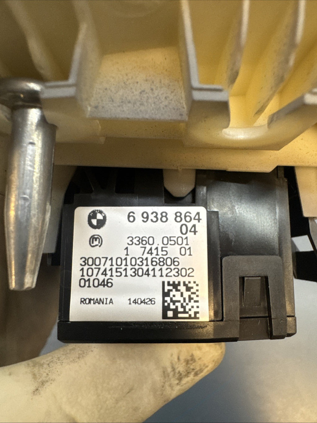 06-11 BMW E90 E92 328I SEDAN DASH HEADLIGHT FOGLIGHT CONTROL SWITCH TAN 6938864