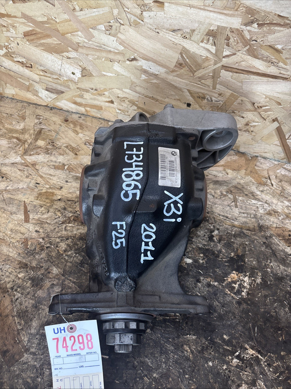 BMW REAR DIFFERENTIAL 3 SERIES 3.38 FINAL DRIVE 3310 7636994 AWD