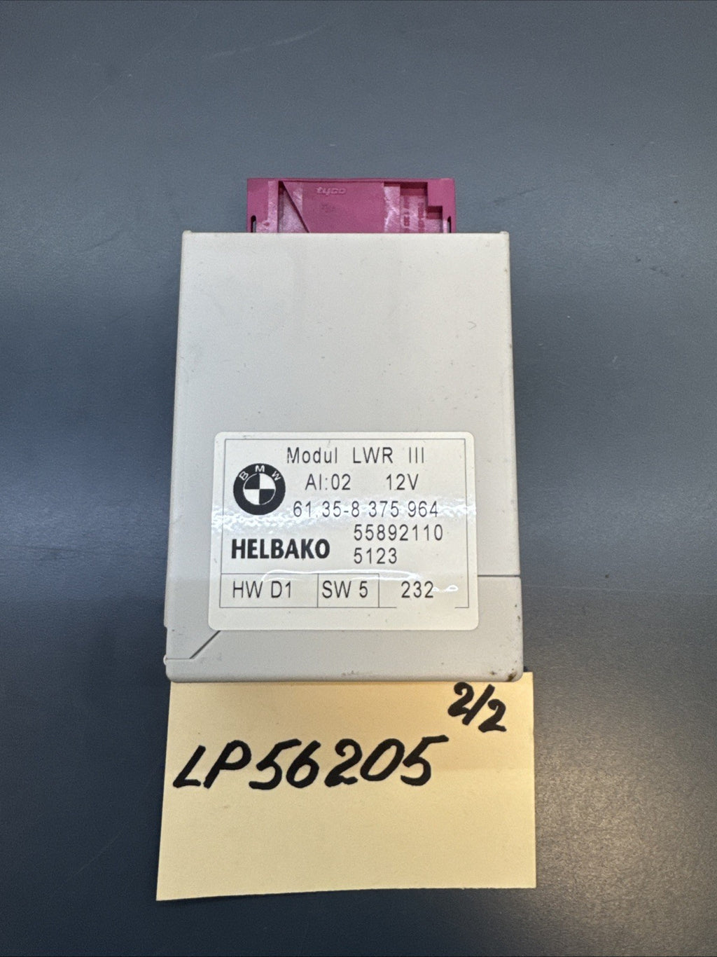 2000-2006 BMW X5 E53 Headlight Control Module Unit OEM 8375964