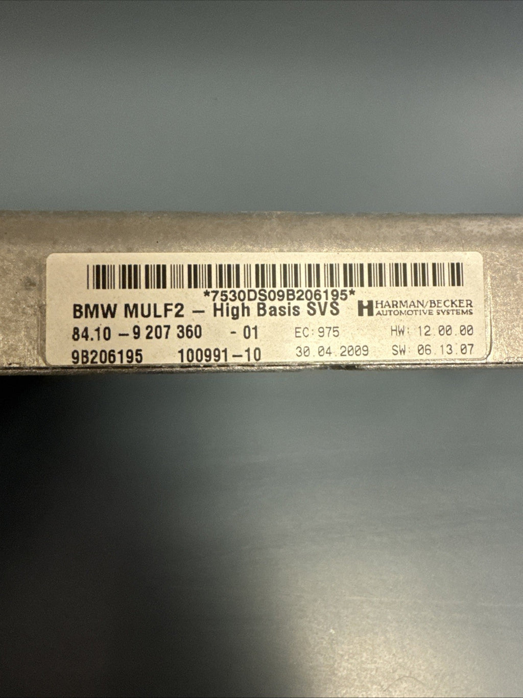 BMW 328i 528i 650i 740i 750I  X5 X6 ULF Module 84109207360 OEM Used
