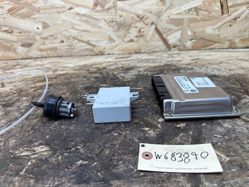 BMW 2003-2006 E83 ECU+CAS(IMMOBILIZER)+KEY VIN MATCHED SET OEM 6988104+7561382