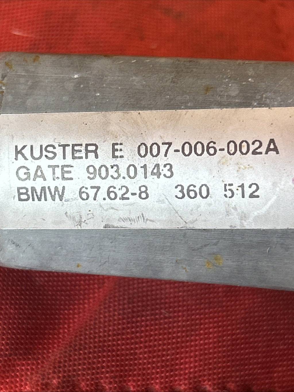 BMW E39 M5 540i 530i 525i PASSENGER FRONT WINDOW REGULATOR MOTOR 8360512