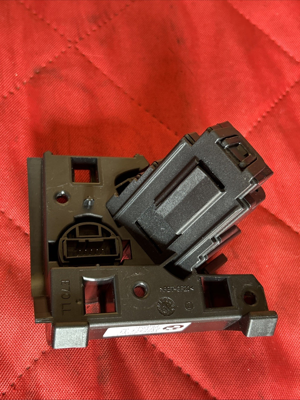 BMW 06-13 E70 X5 E71 X6 IGNTION START STOP SWITCH+KEY INSERT TRIM 9177973