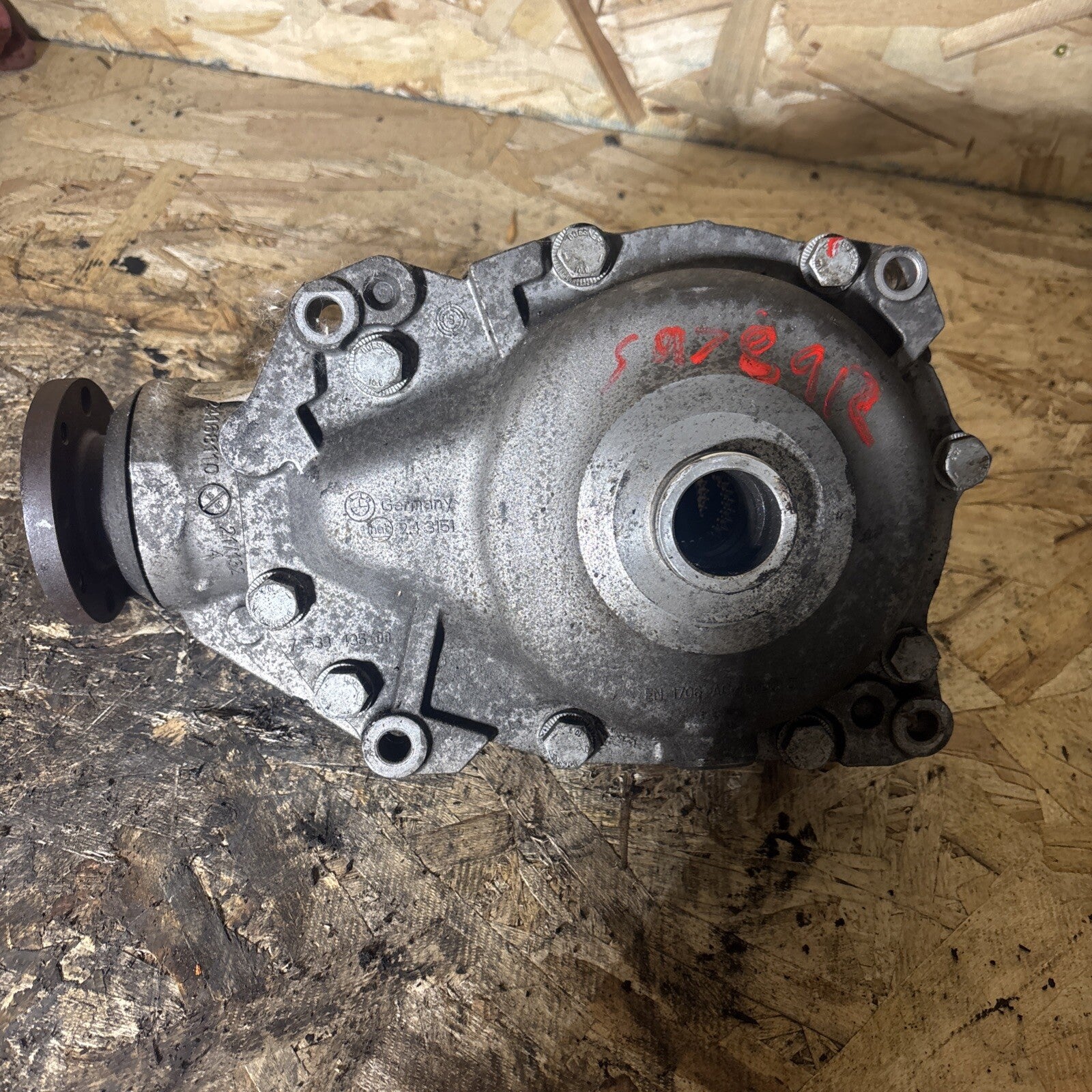 Front E90 E60 Differential Carrier Final 3.91 Drive AWD Diff OEM BMW 7555890