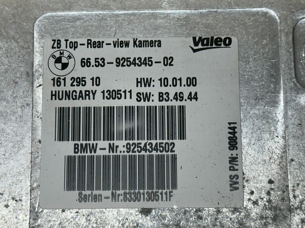 BMW 2007-2014 E70 X5 BACKUP CAMERA CONTROL MODULE OEM 9254345