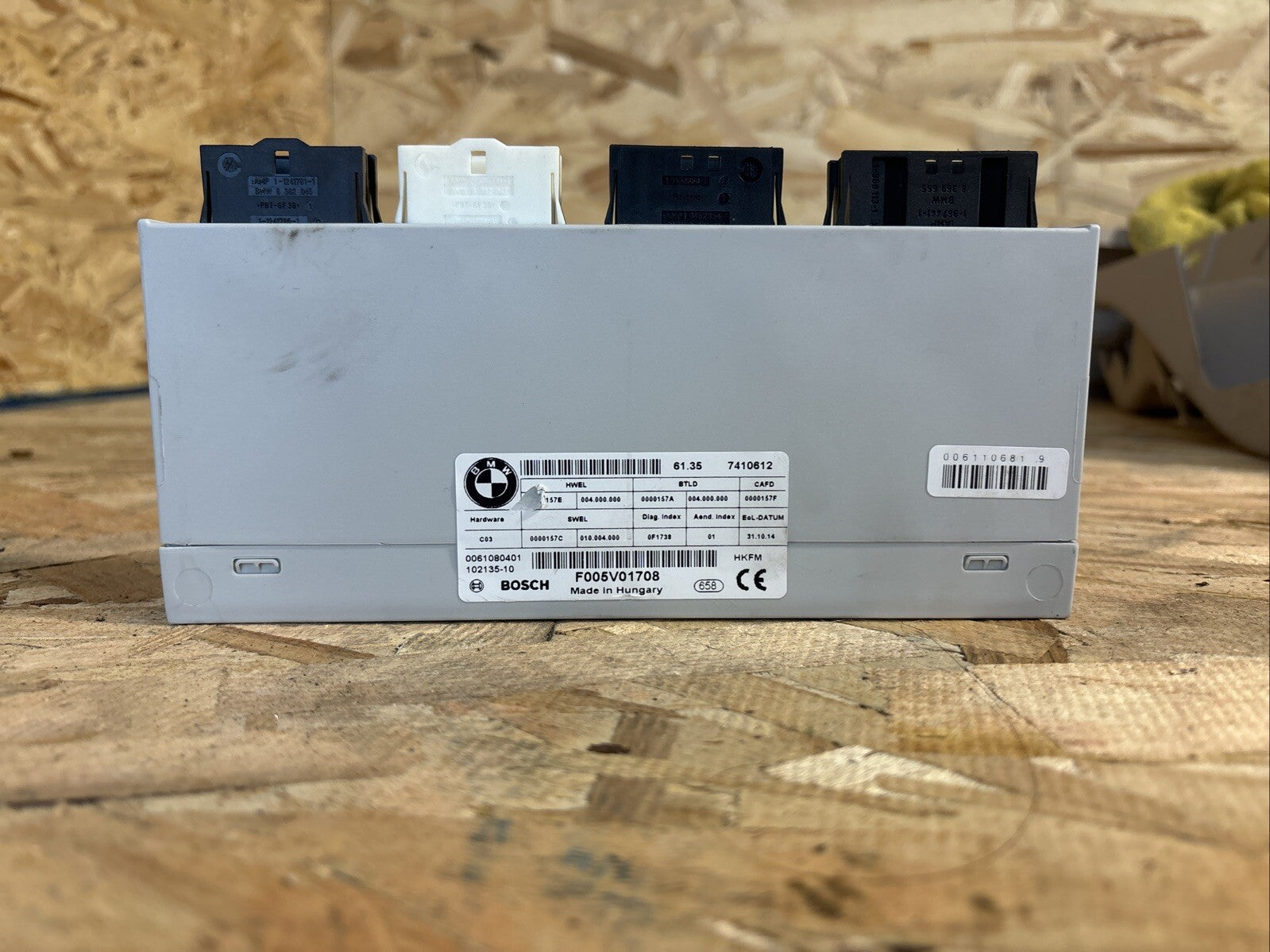 2014-2016 BMW 281 TRUNK DECK LID FUNCTION COMPUTER CONTROL MODULE OEM