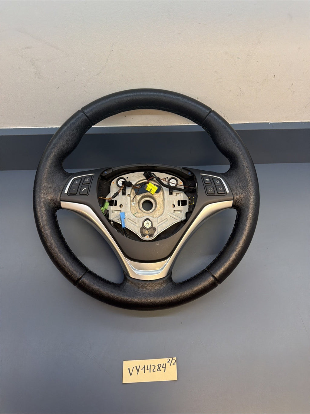 07-13 BMW X1 E84 Sport Steering Wheel Heated Leather W/O Paddles LCI OEM 6853133