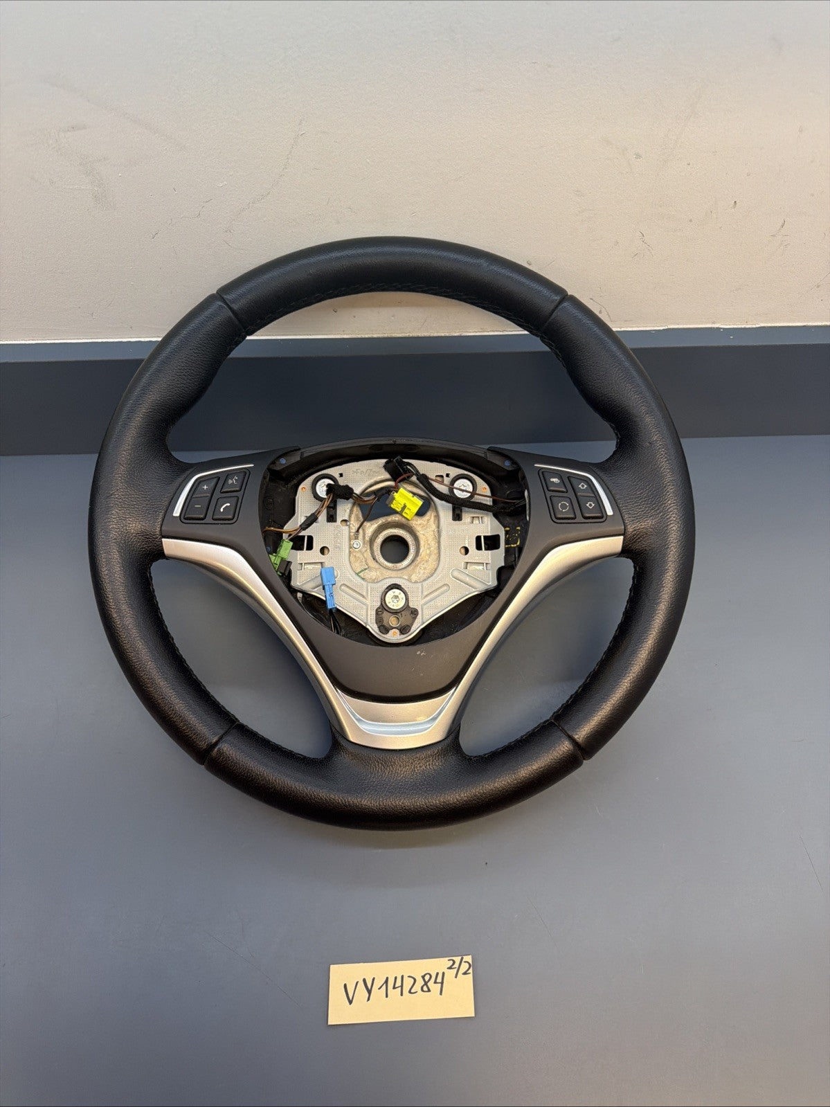 07-13 BMW X1 E84 Sport Steering Wheel Heated Leather W/O Paddles LCI OEM 6853133
