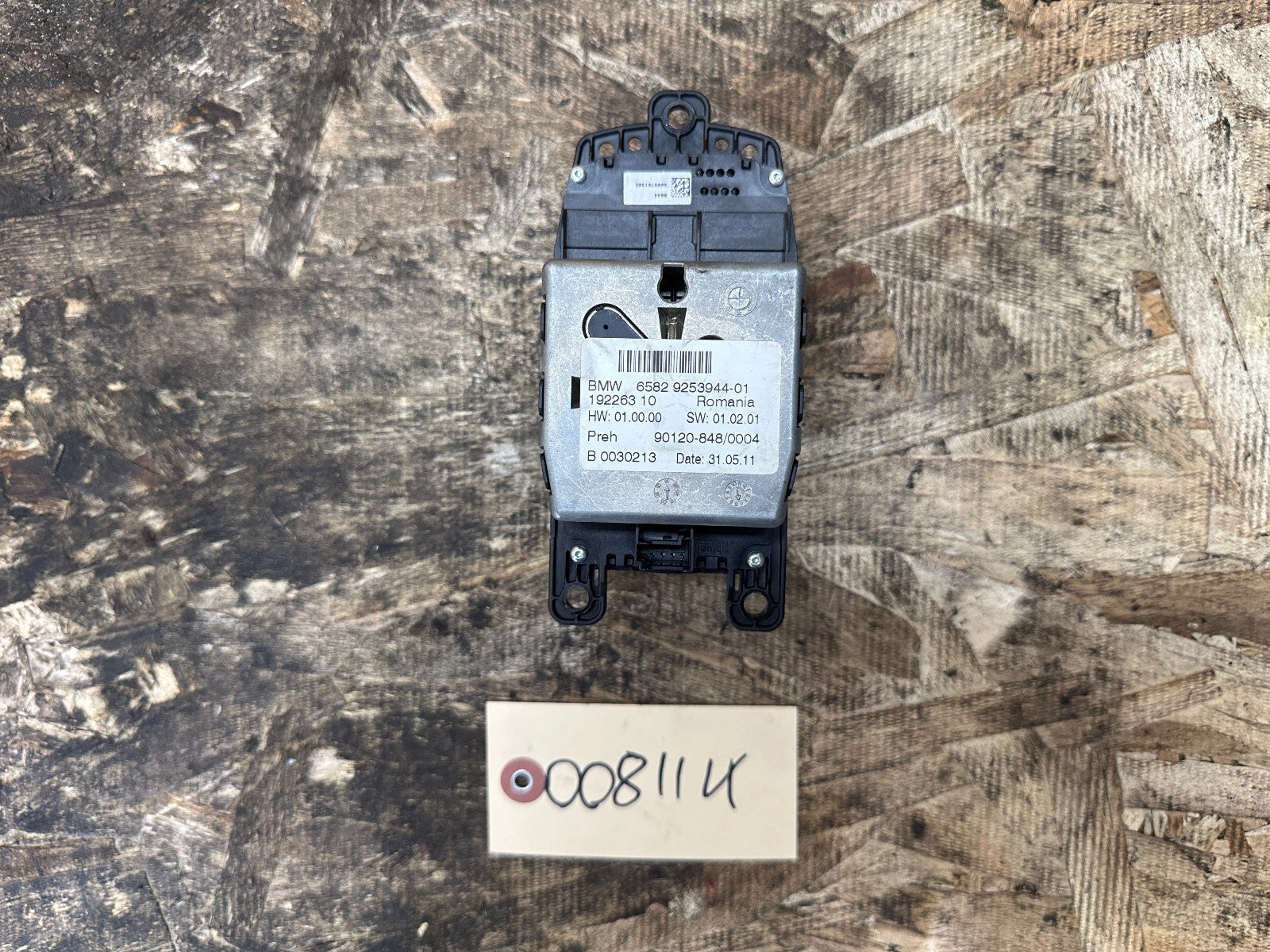 BMW 09-17 1 3 5 SERIES X3 iDrive CIC Controller 4PIN Switch Joystick 9253944