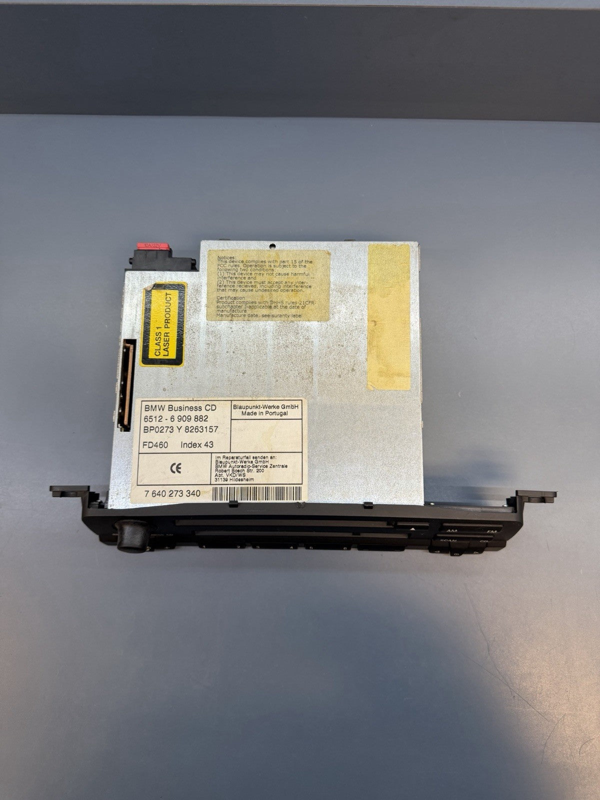 2000-2006 BMW E46 3 325XI 330CI SERIES BUSINESS CD RADIO PLAYER UNIT OEM 6909882