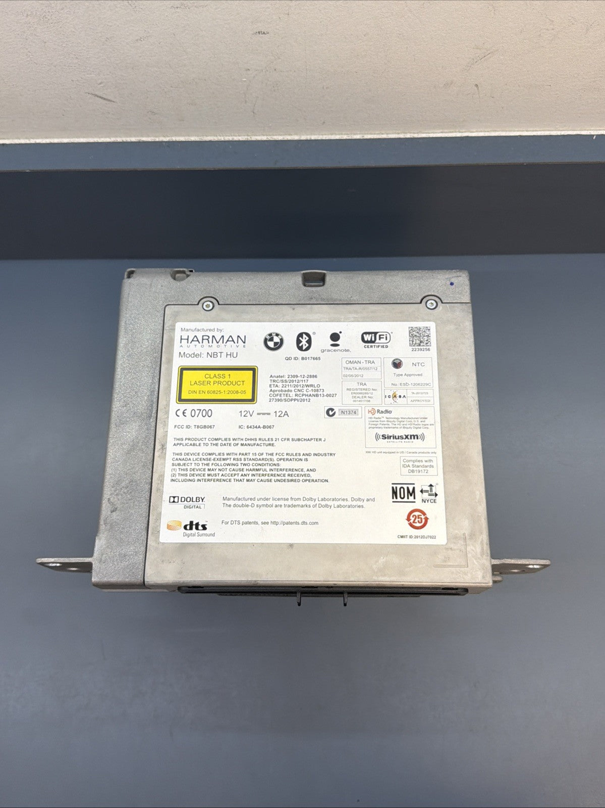 Radio CD Head Unit High OEM BMW F10 F12 F13 F30 F32 F36 F15 F25 F26 9347824