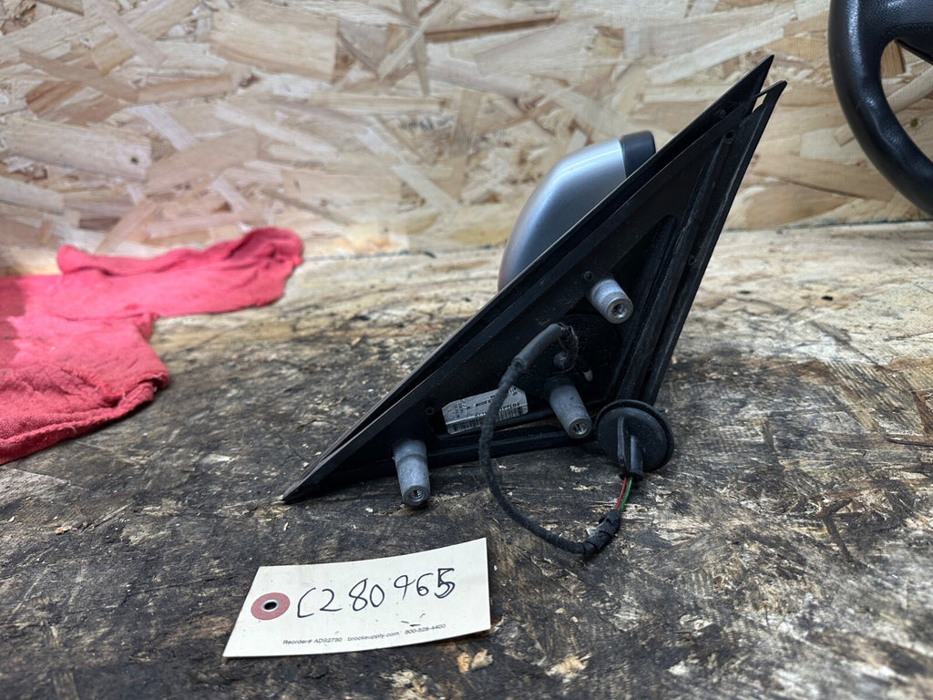 BMW 2006-2010 E60/E61 RIGHT PASSANGER SIDE MIRROR SILVER OEM BMW 7043437/7038344