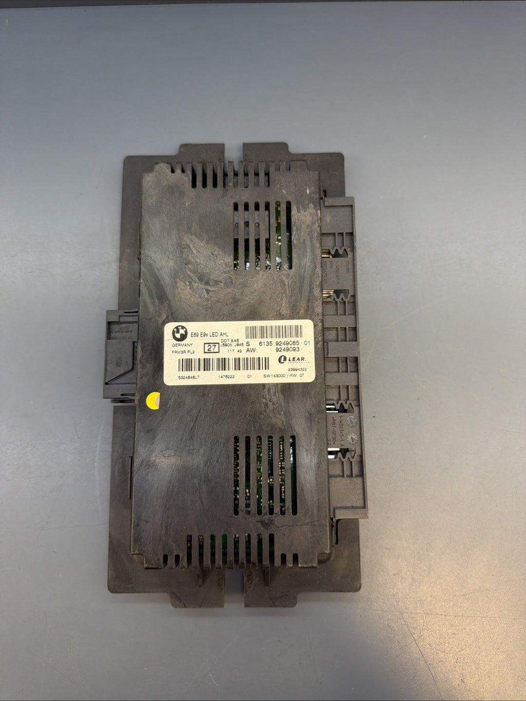 07-13 BMW E90 E92 3 SERIES LIGHT CONTROL MODULE UNIT LCM 9249085 OEM