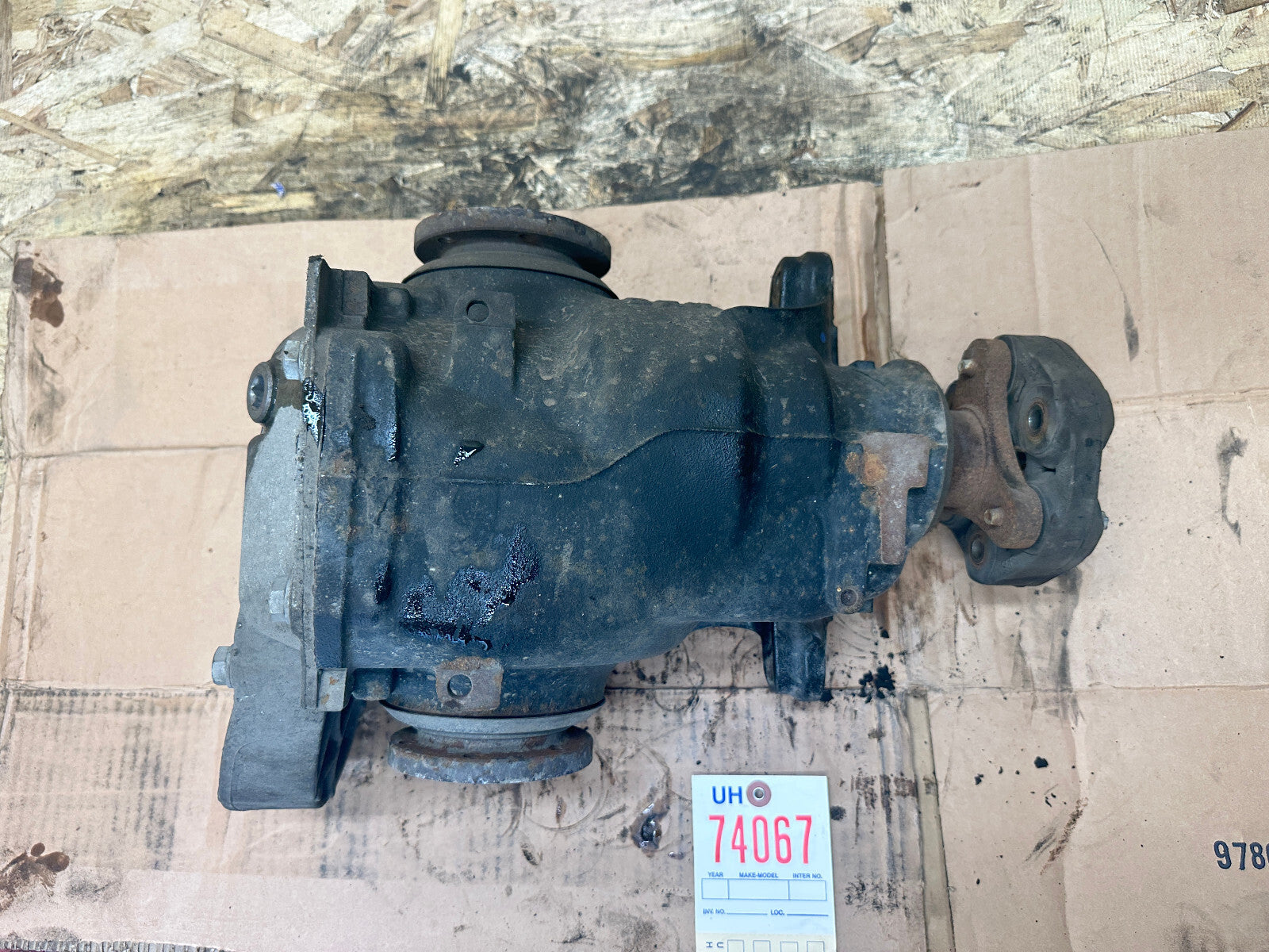BMW 09-15 E84 X1 20i 20iX 28iX AUTO REAR DIFFERENTIAL FINAL 3.15 DRIVE 7611129