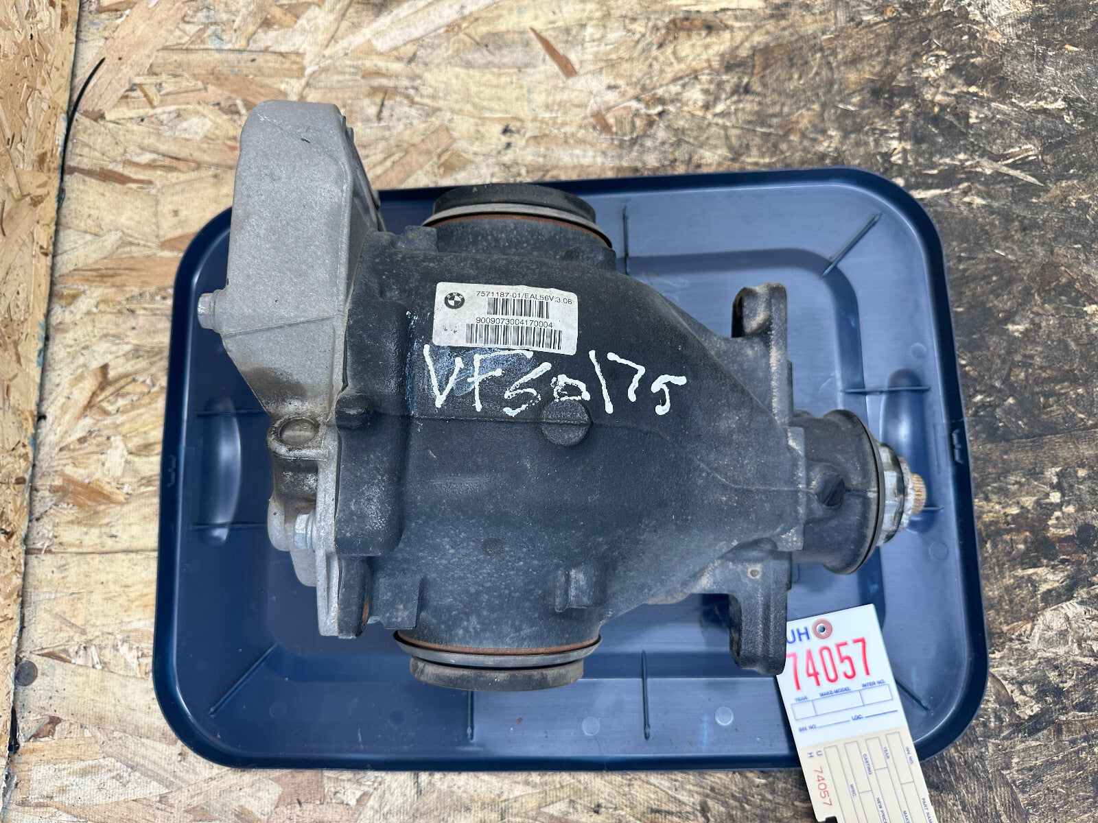 BMW 05-13 135i 335i 335xi 335is REAR DIFFERENTIAL FINAL 3.08 DRIVE 7571187