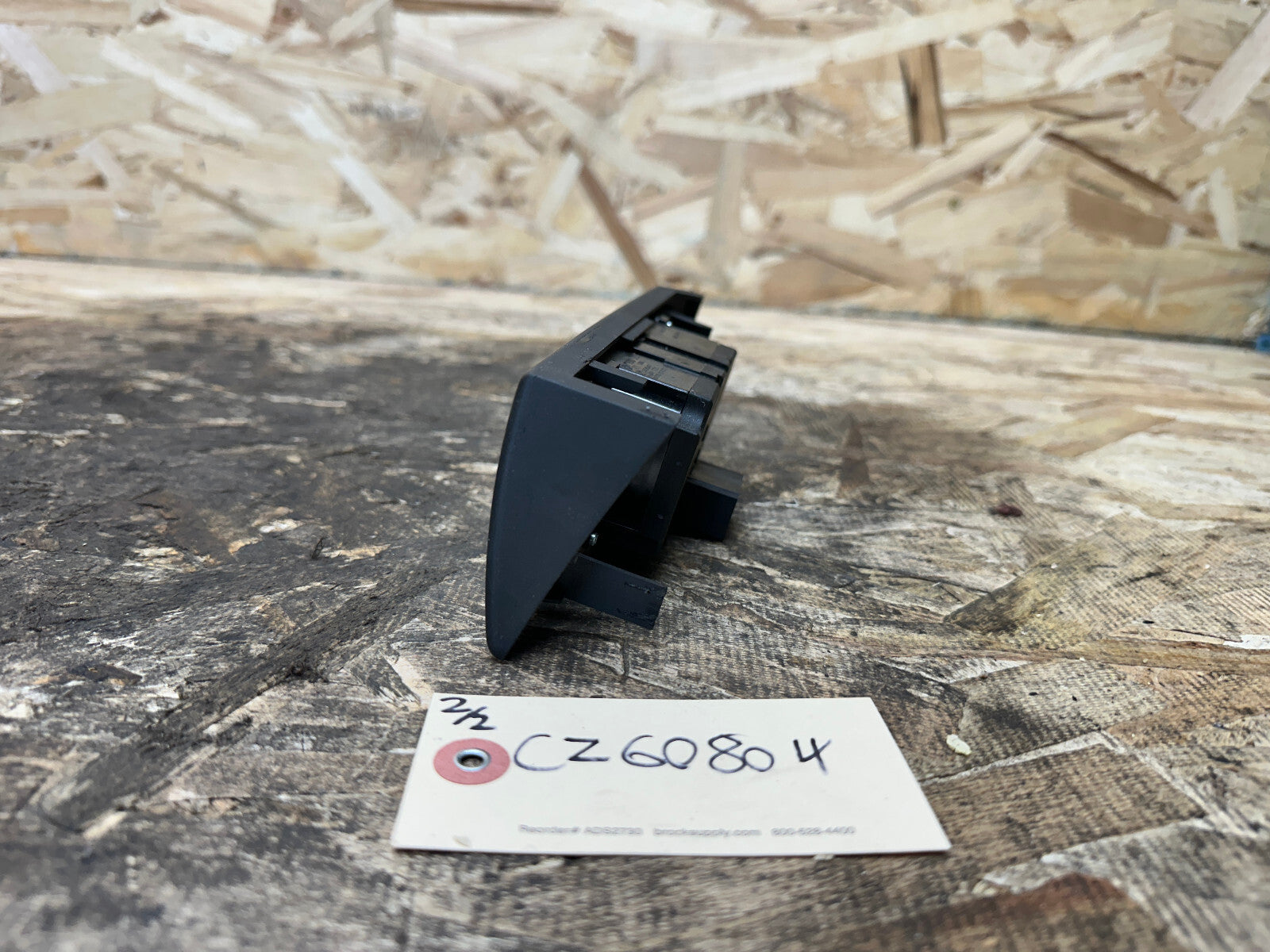 BMW 2007-2010 E60 5 SERIES HEADLIGHT CONTROL SWITCH+BLACK TRIM OEM 9135574