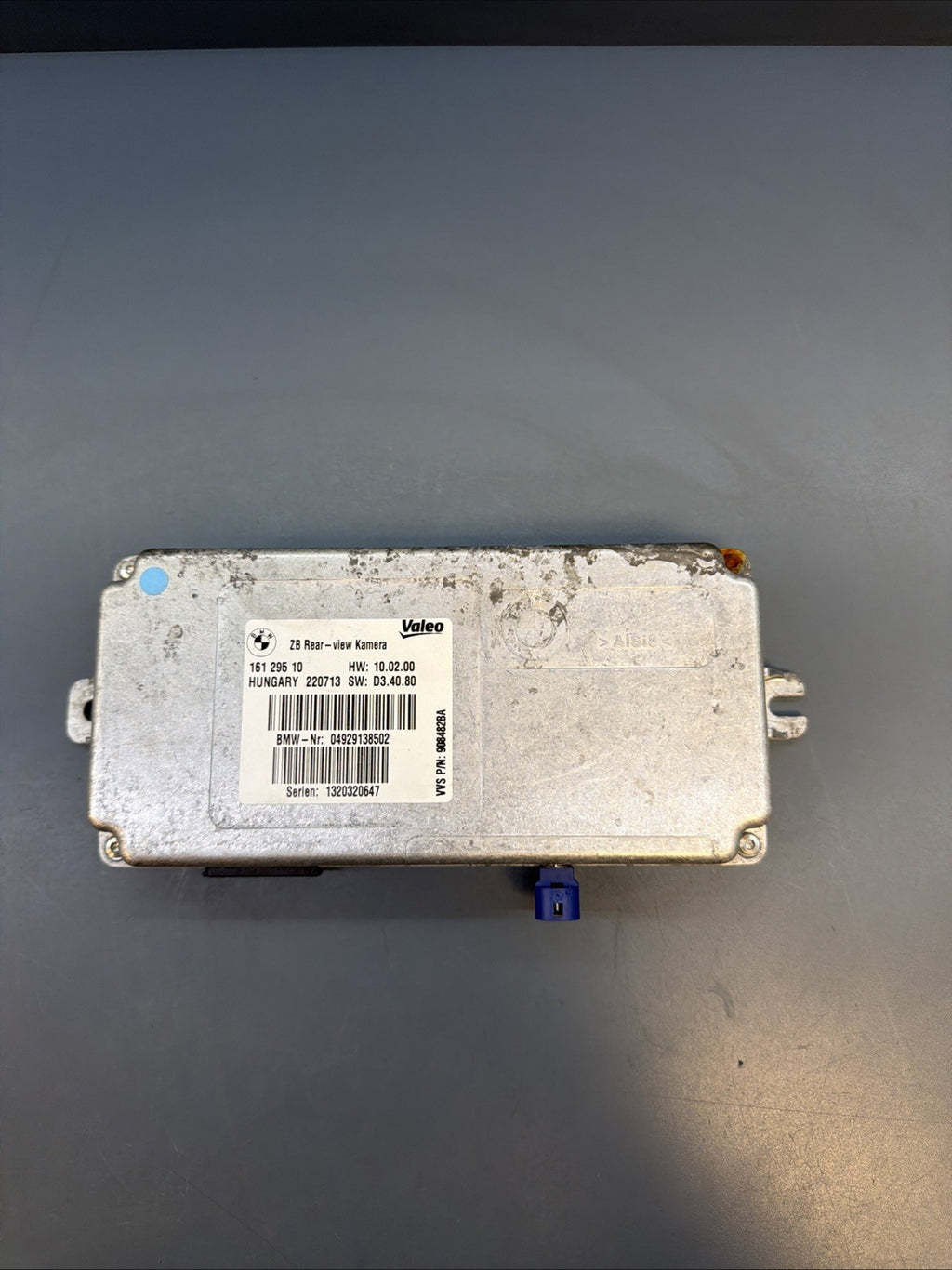 2011-2017 BMW X3 F25 REAR VIEW BACK UP ASSIST COMPUTER CONTROL MODULE 1612951