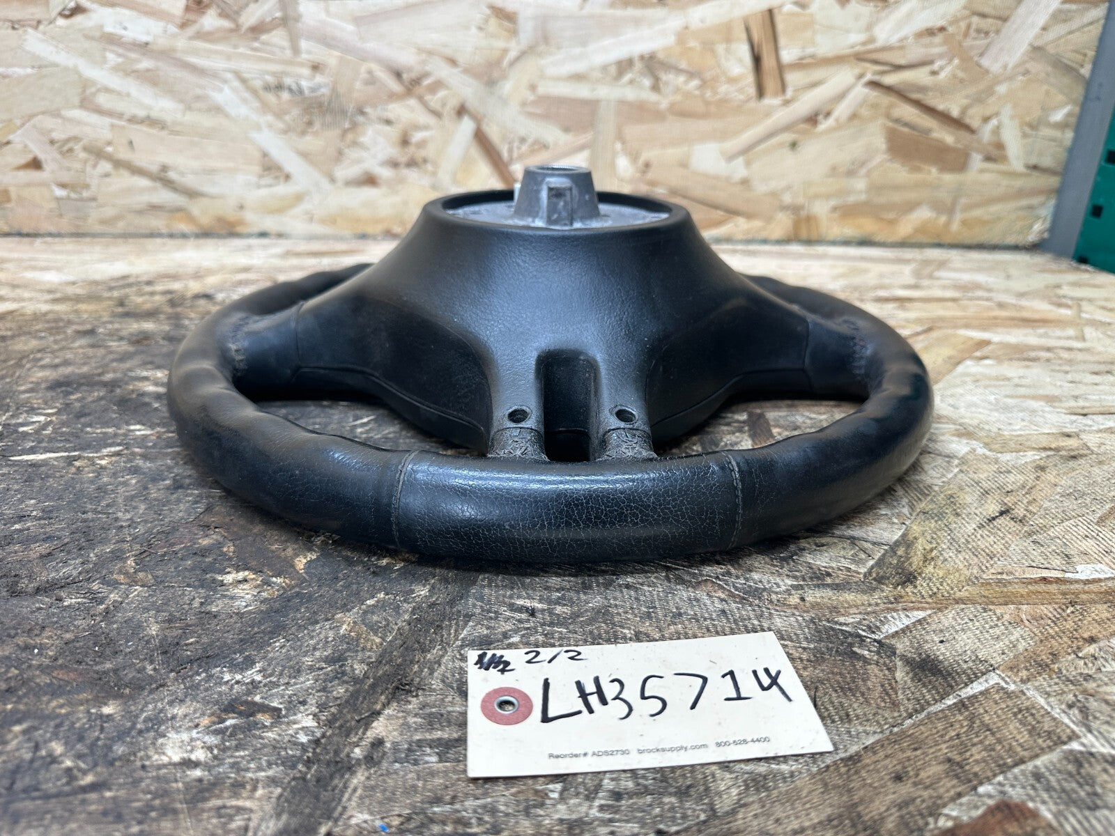 BMW 97-06 E53 E38 E39 E46 3/5/7 SERIES X5 SPORT LEATHER STEERING WHEEL 6761024