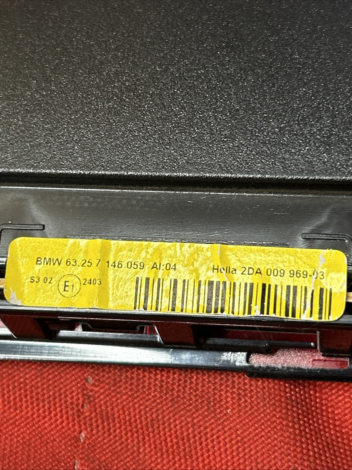 2006-2011 BMW E90 SEDAN 328I 330I 335I M3 THIRD BRAKE STOP LIGHT LAMP 7146059