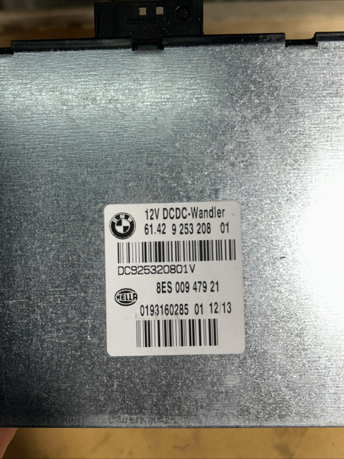 DBMW 06-16 E81 E90 E84 1 3 SERIES X1 DC VOLTAGE CONVERTER CONTROL MODULE 9253208