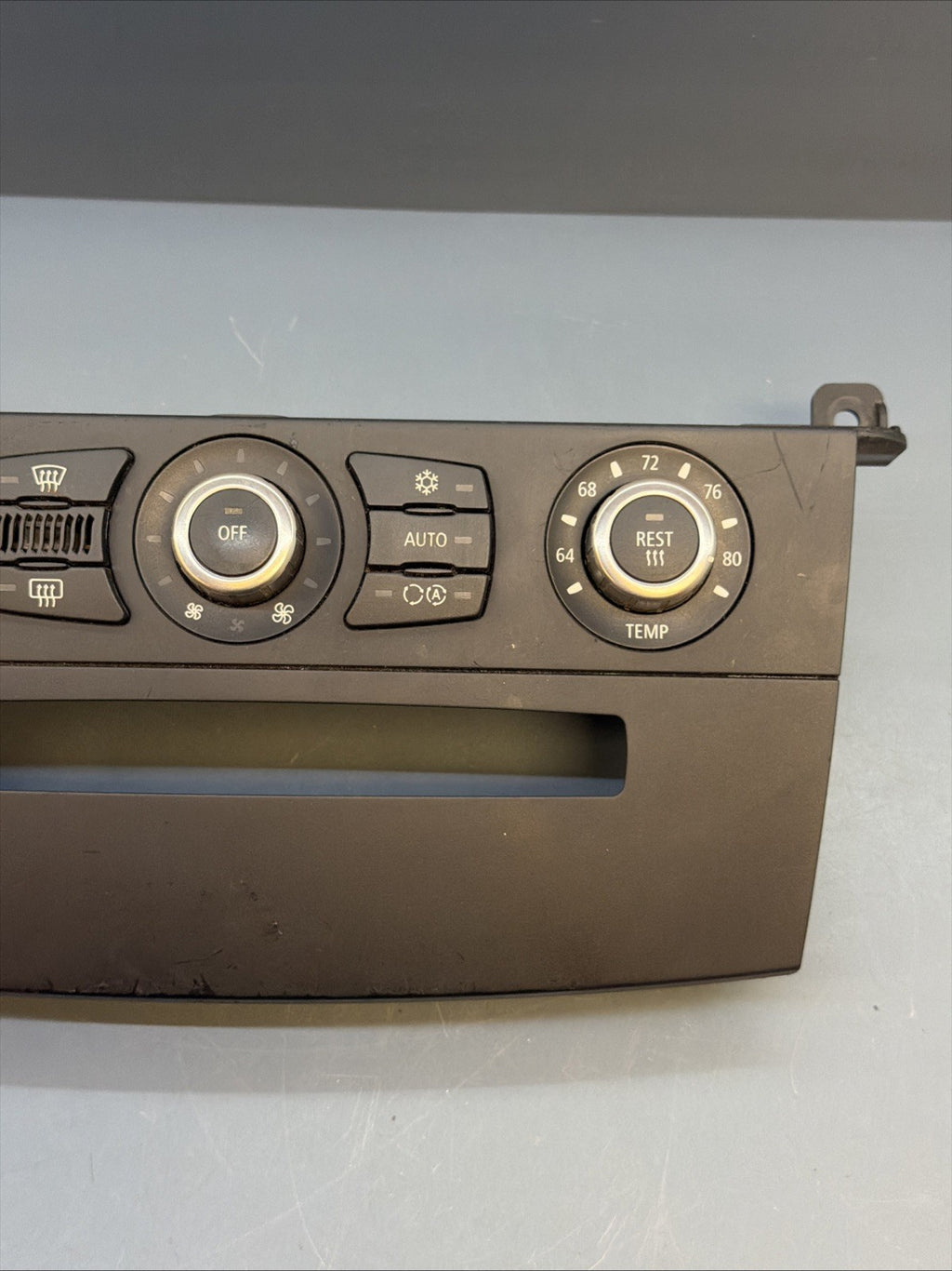 2004-2010 BMW E60 E63 E64 5 6 SERIES AC Heat Temp Climate Control Bezel 9122399