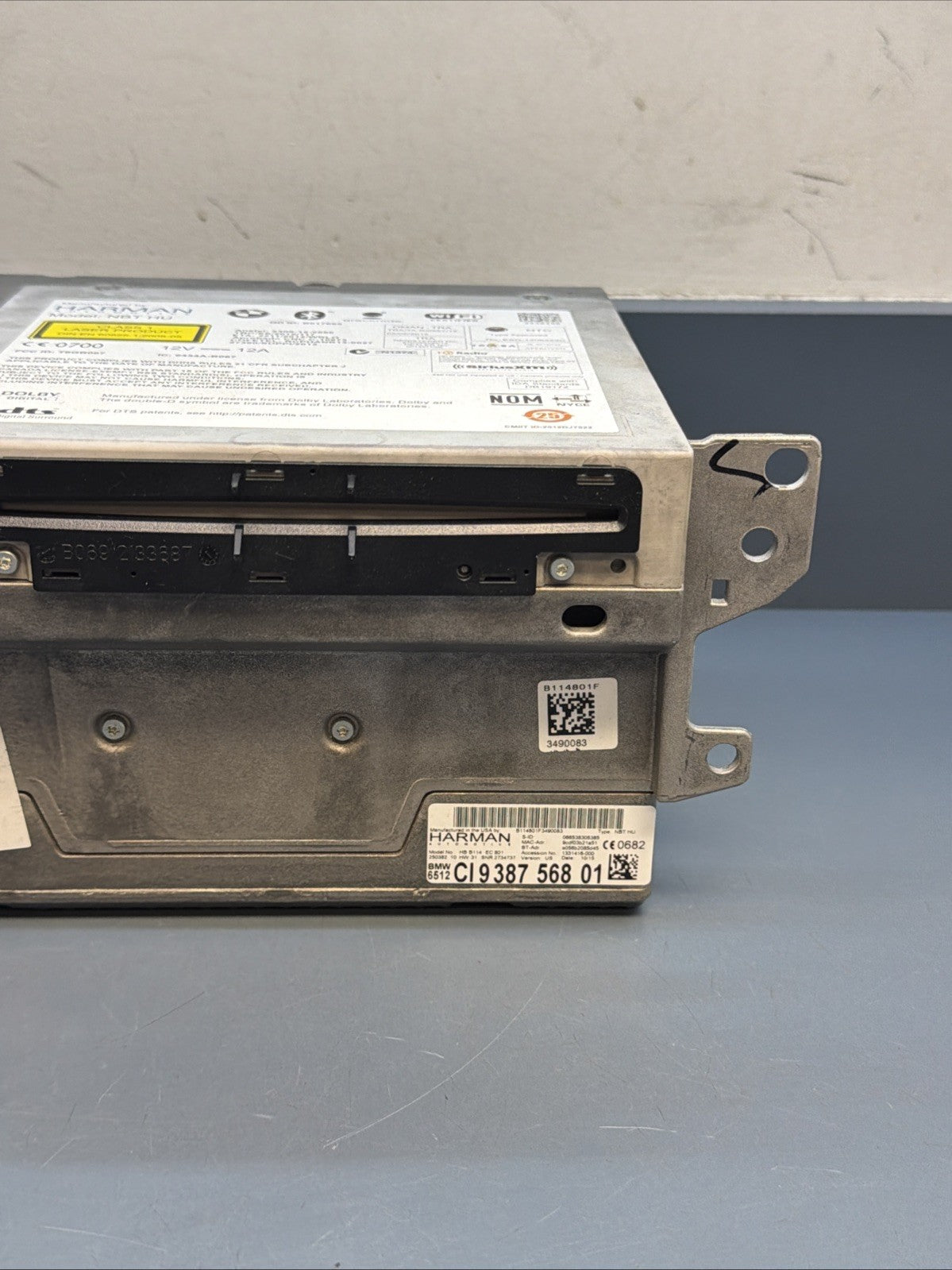 BMW 328i 335i 428i 528i 535i 550i Radio Stereo Receiver 65129387568 OEM
