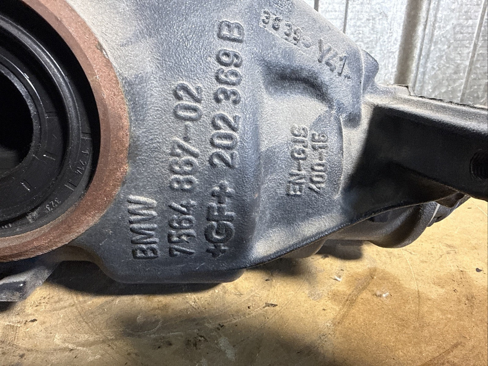 BMW REAR DIFFERENTIAL X5 E70 SERIES  FINAL DRIVE 3.15 7590911