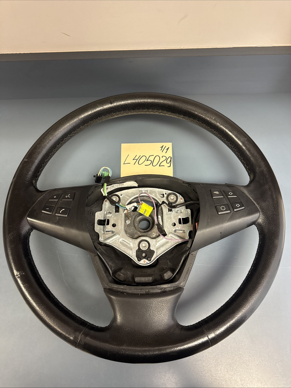 07-13 BMW X5 Steering Wheel Audio & Cruise Control 244543310 OEM
