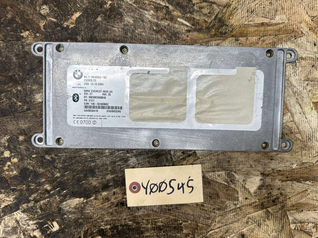 BMW 97-06 3 SERIES X3 X5 Z4 BLUETOOTH TELEMATICS CONTROL UNIT OEM 6946993