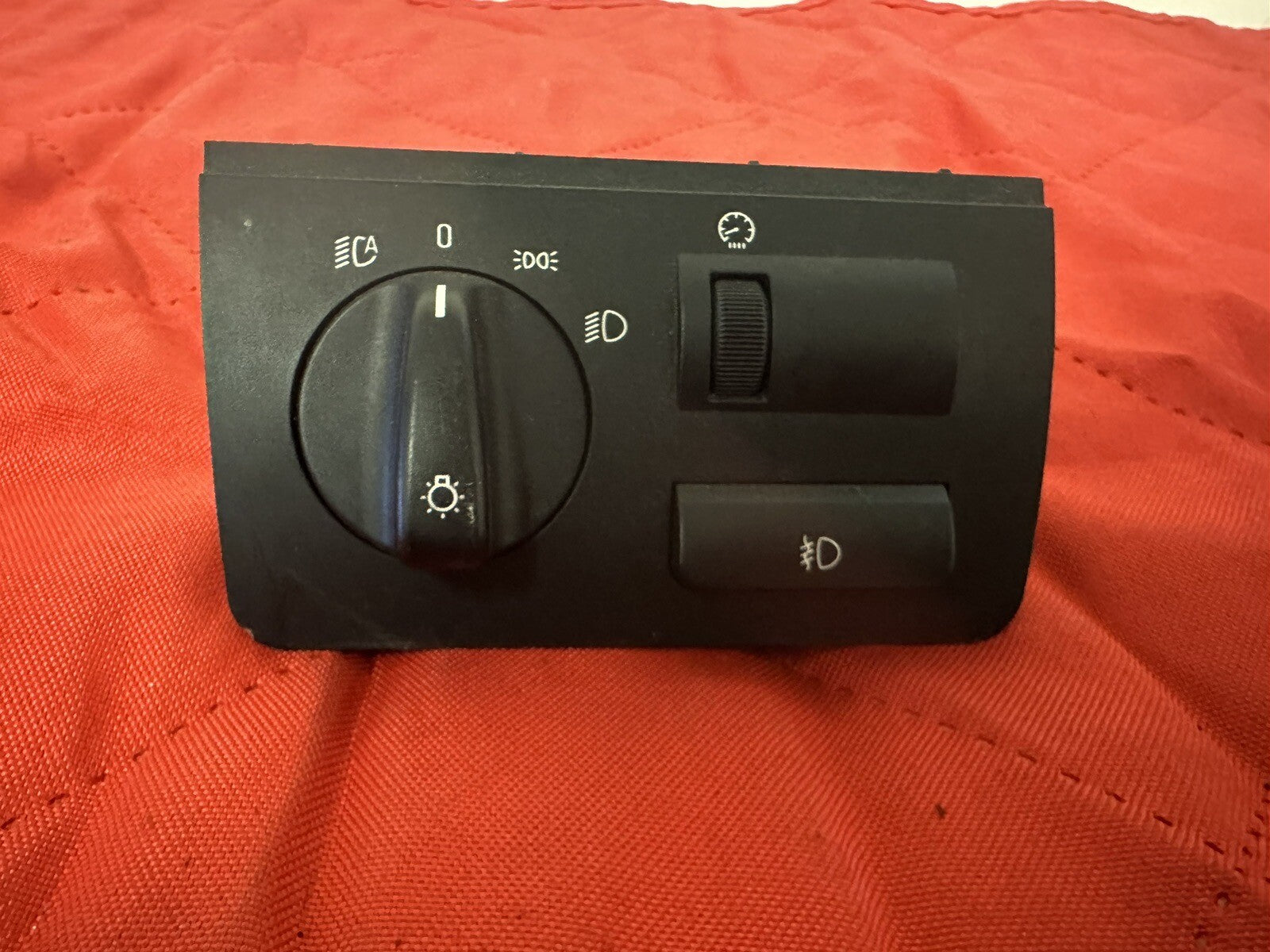 00-06 BMW X5 HEADLIGHT FOG LIGHT LAMP CONTROL SWITCH OEM 6909777